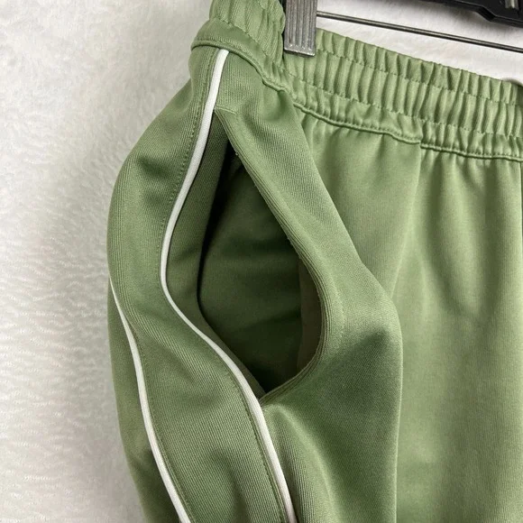 Nike Green Joggers Sweatpants Mens Large Pockets Fleece Gym Training Tech - Picture 4 of 9